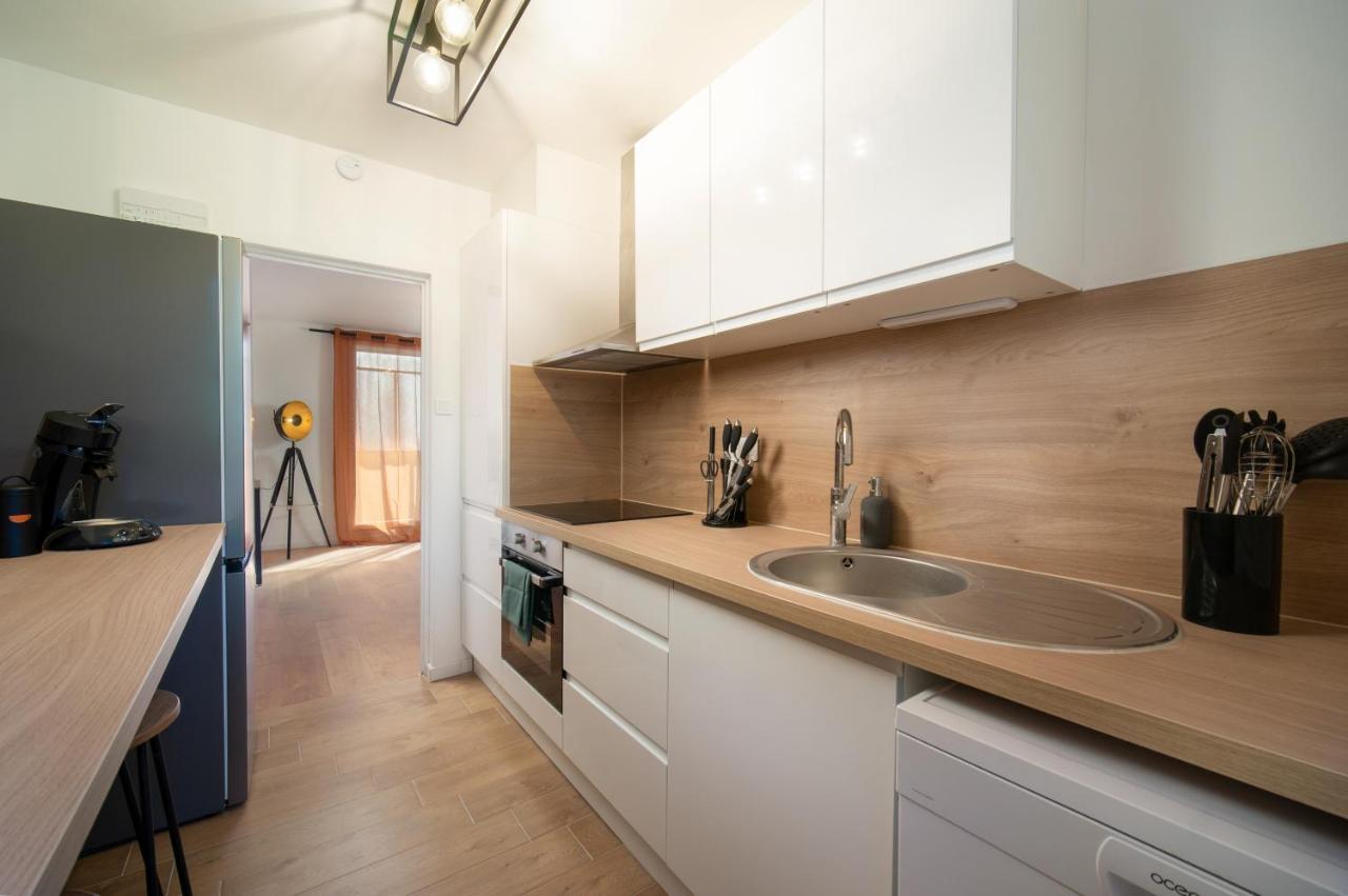 Grand Appartement 3 Chambres Avec Clim Et Balcon Marseille Eksteriør billede