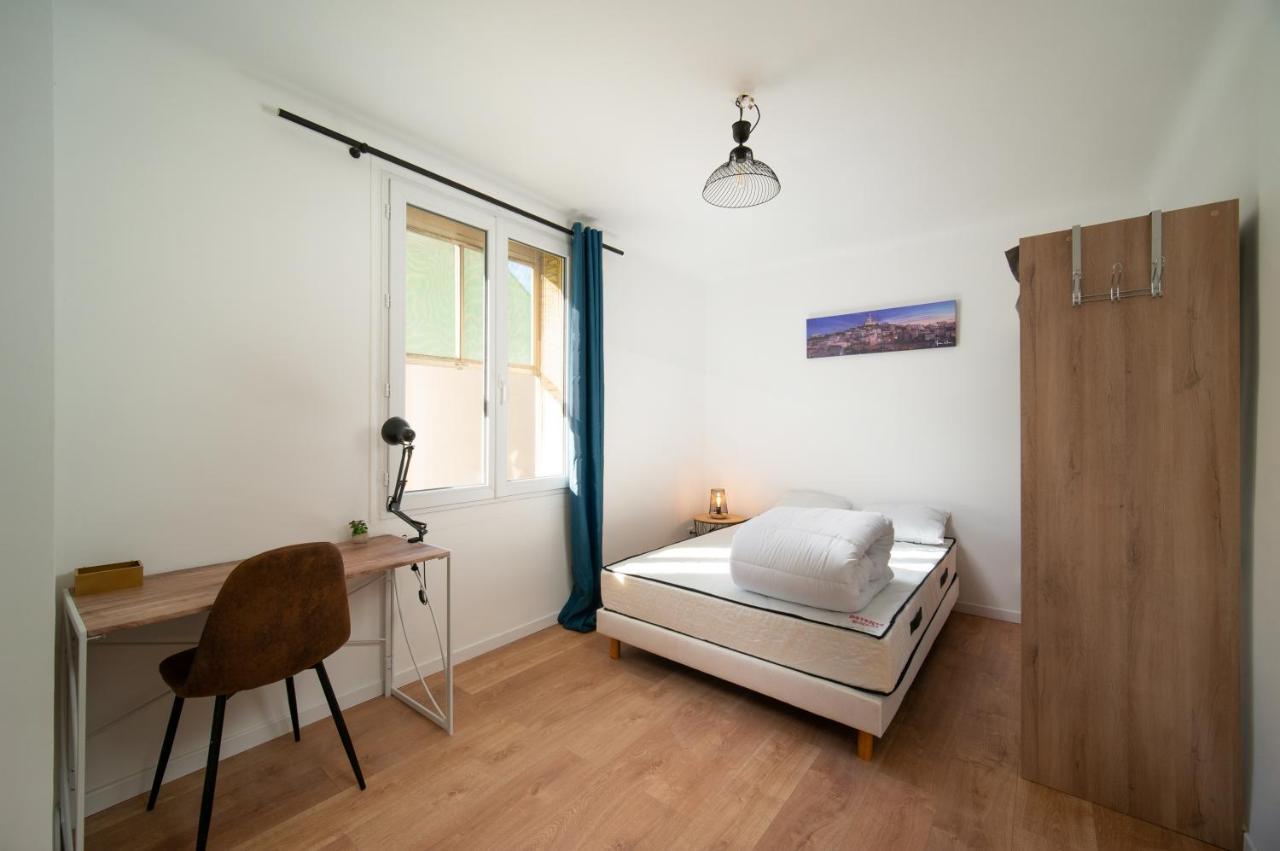 Grand Appartement 3 Chambres Avec Clim Et Balcon Marseille Eksteriør billede
