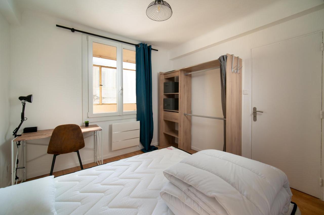 Grand Appartement 3 Chambres Avec Clim Et Balcon Marseille Eksteriør billede